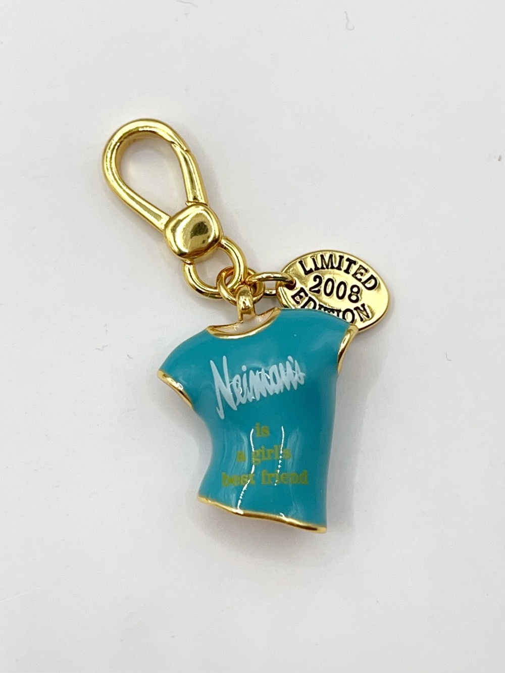Juicy Couture blue t-shirt charm